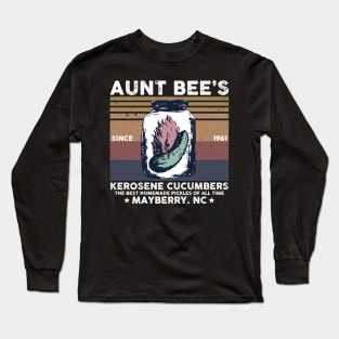 Funny Show Kerosene Cucumbers Gift For Fans Long Sleeve T-Shirt